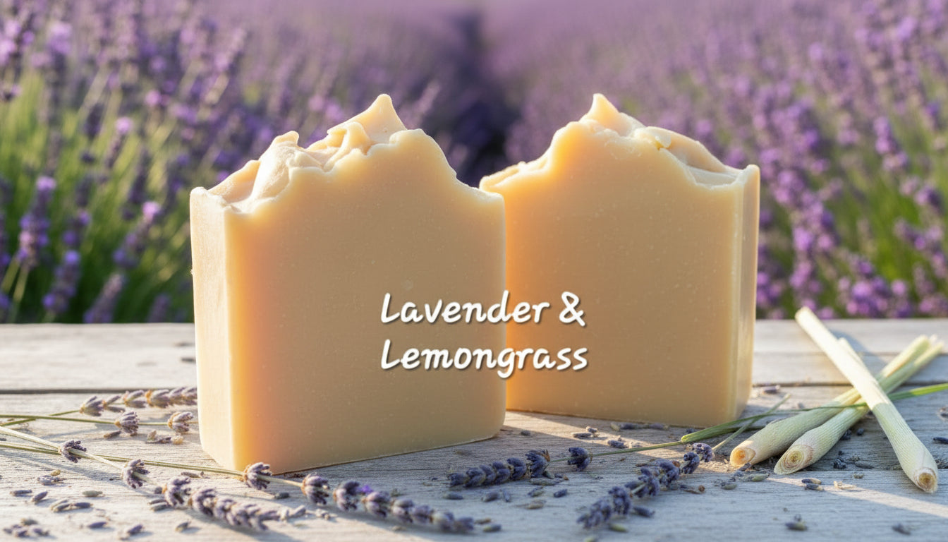 Homegrown Lavender & Lemongrass Soap Bars