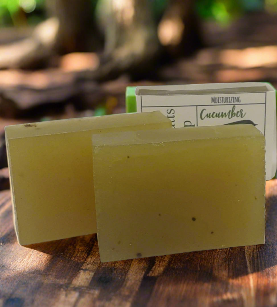Cucumber & Melon Soap Bars - Vegan & Cruelty Free