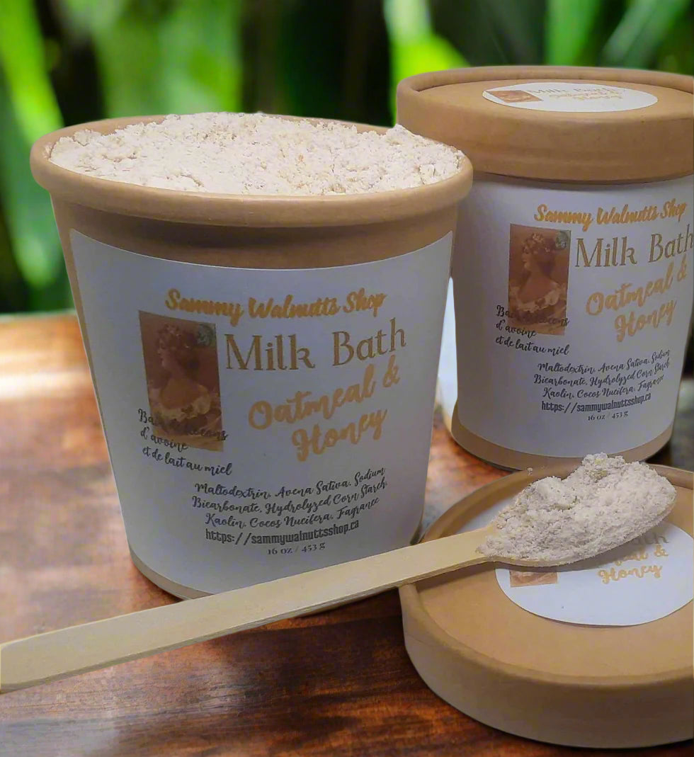 Decadent Oatmeal and Honey Milk Bath