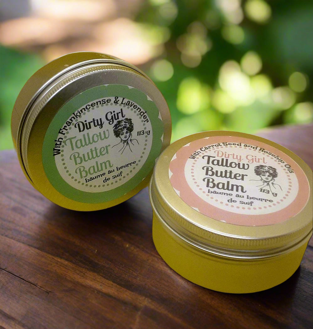 Whipped Tallow Butter Balms - For Lips, Face & Body