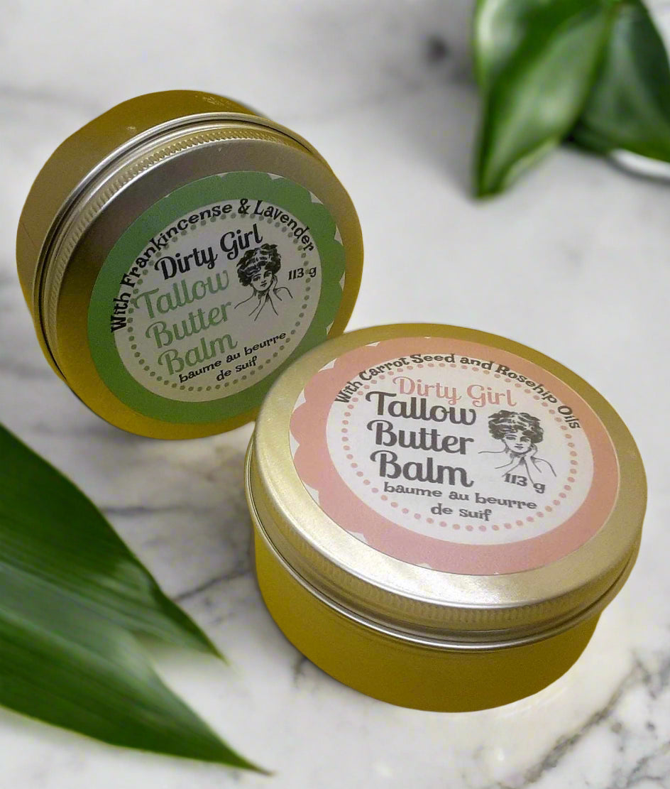 Whipped Tallow Butter Balms - For Lips, Face & Body