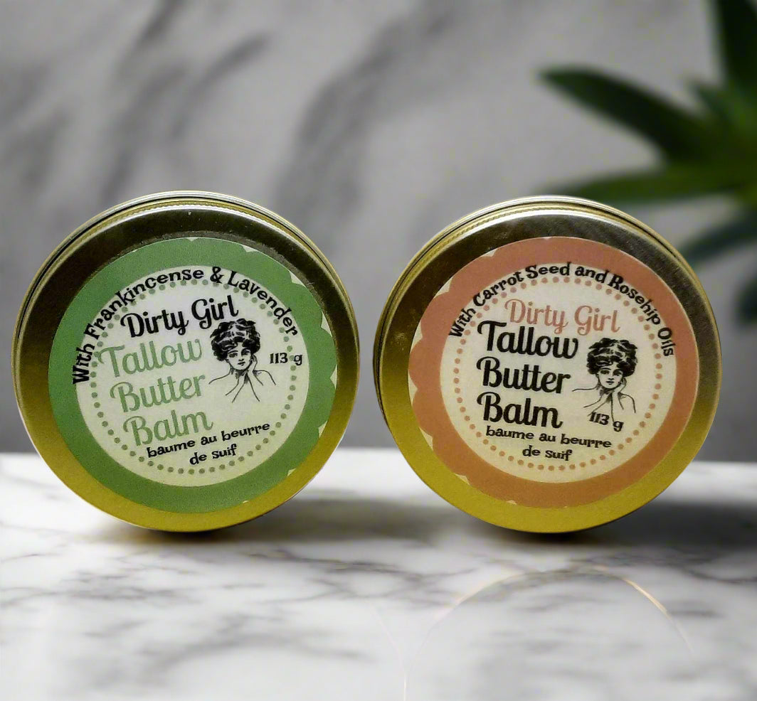 Whipped Tallow Butter Balms - For Lips, Face & Body