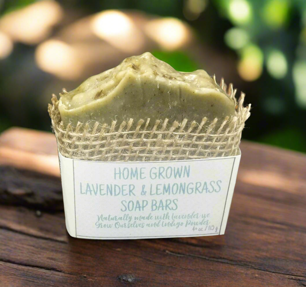 Homegrown Lavender & Lemongrass Soap Bars