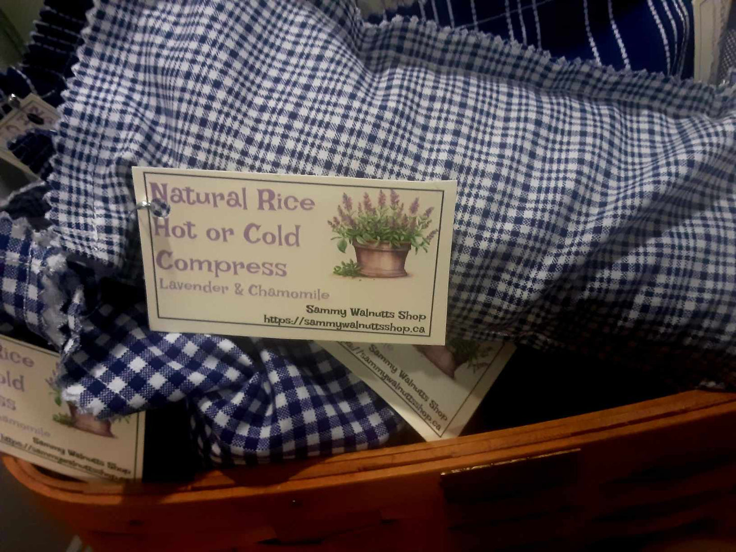 Natural Rice Hot or Cold Compress