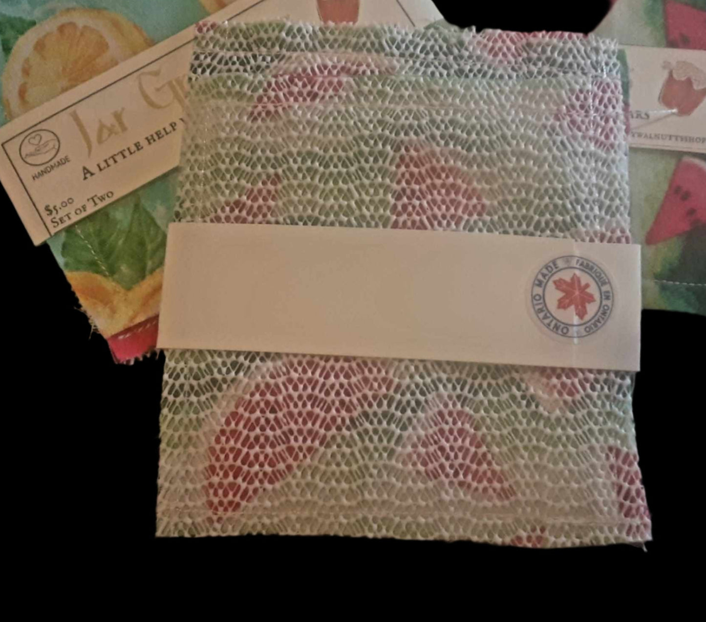 Cotton Jar Grippers - Set of Two
