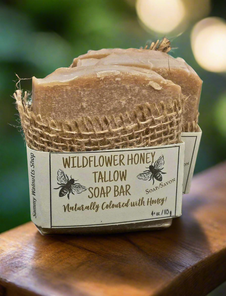 Old Fashioned Wildflower Honey Tallow Bar