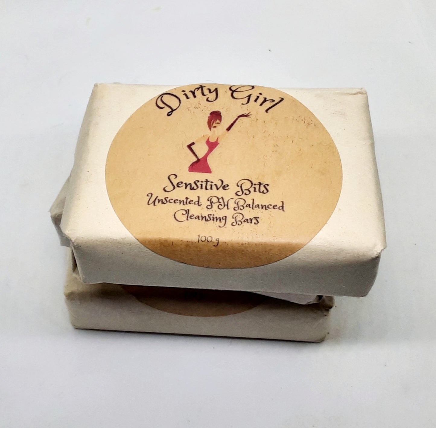 Dirty Girl Sensitive Bits Cleansing Bars, Vegan, SLS and SLES Free
