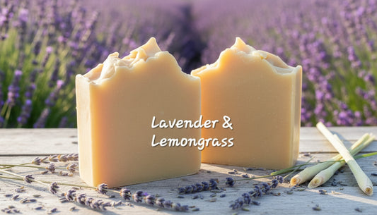 Homegrown Lavender & Lemongrass Soap Bars