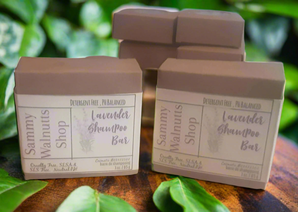 Solid Shampoo Bars, Vegan, SLS and SLES Free, No "Break In" Period