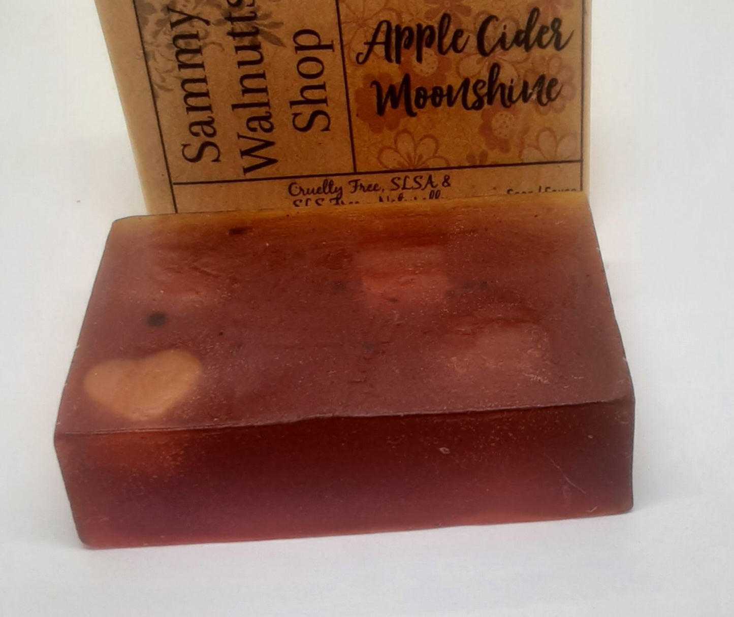 Apple Cider Moonshine Soap Bars - Vegan, Biodegradable, Cruelty Free