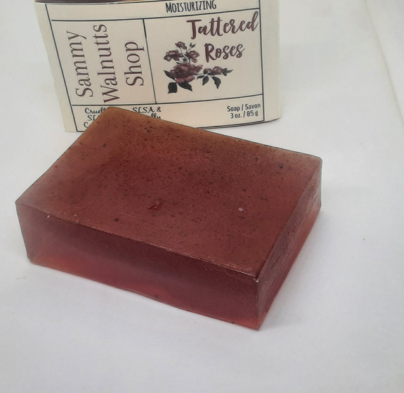Tattered Roses Soap Bars, Vegan, Naturally Coloured, Signature Scent