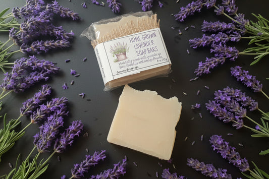 Homegrown Lavender Soap Bars