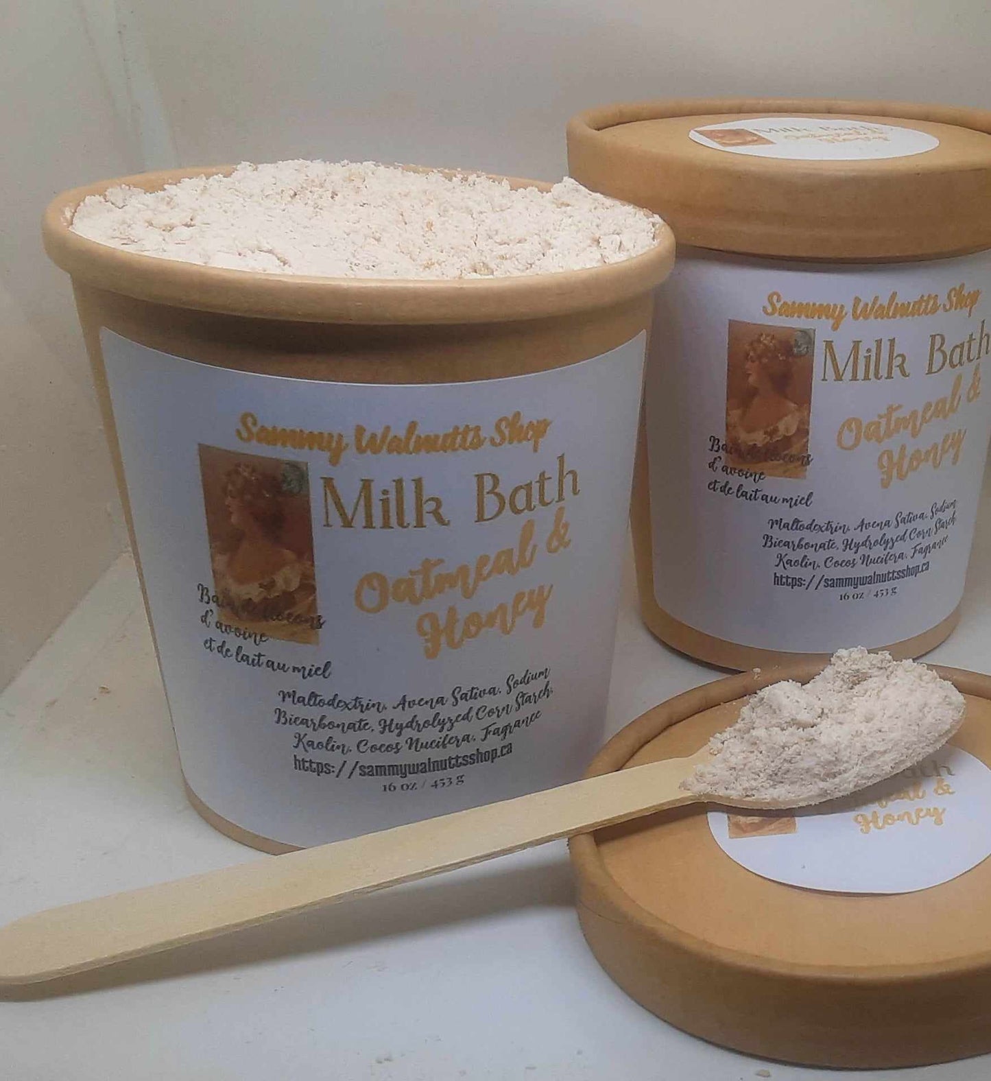 Decadent Oatmeal and Honey Milk Bath