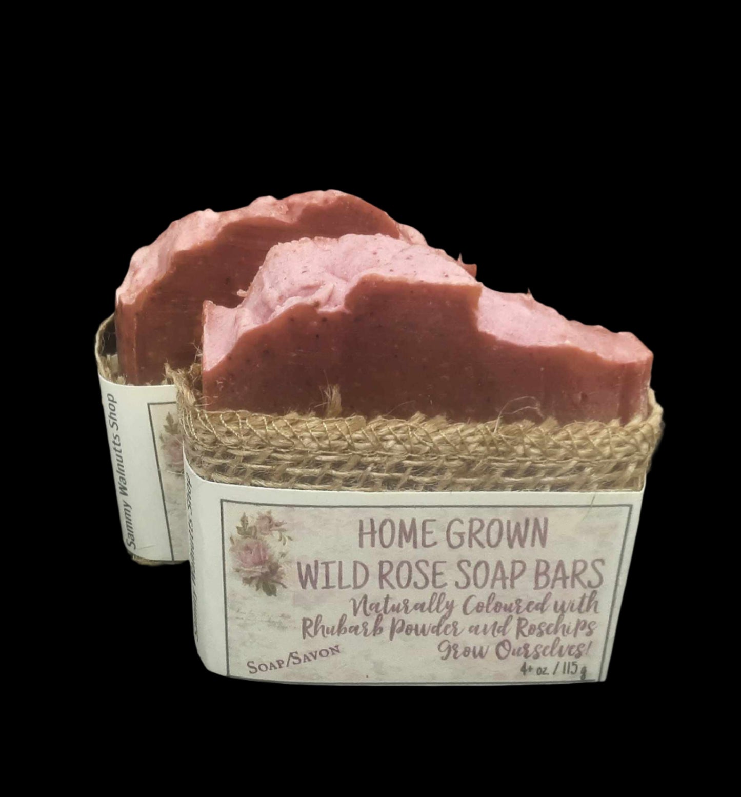 Home Grown Wild Rose Soap Bars