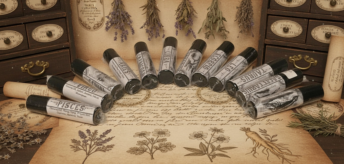 Zodiac Roll On Perfumes